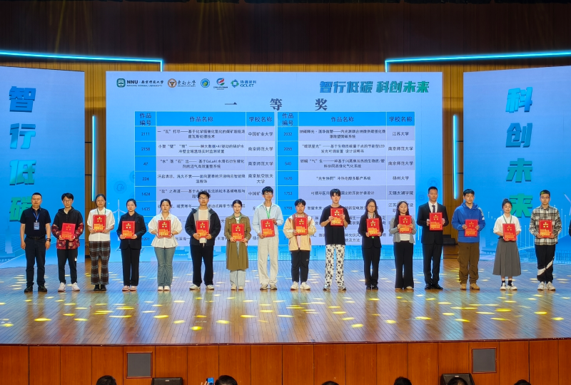 华体会(中国)在省大学生节能减排社会实践与科技竞赛中获一等奖